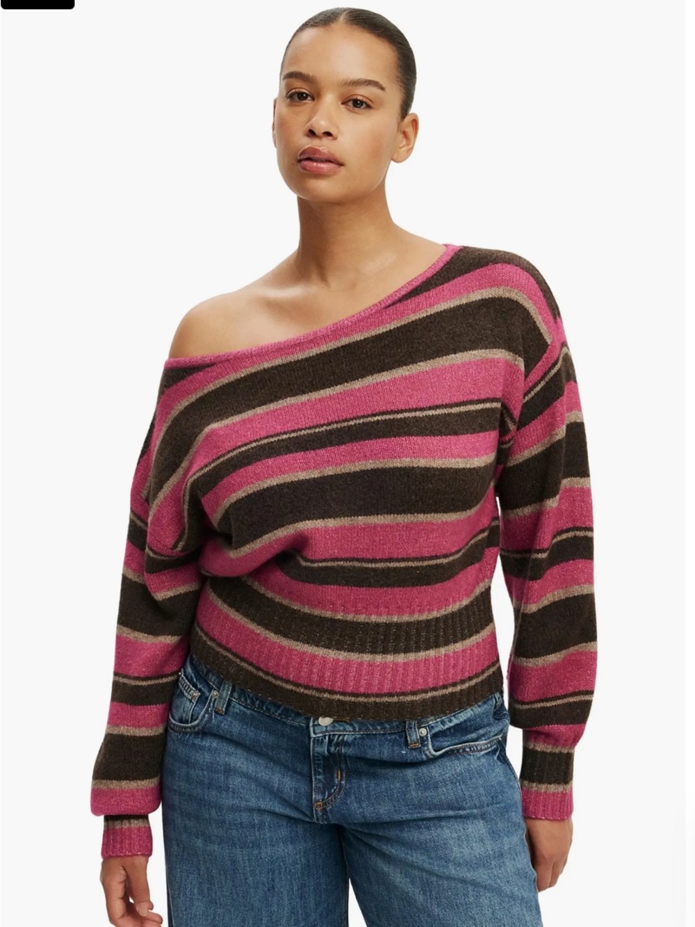 NWT Cotton on Softest Luxe Off Shoulder Knit
